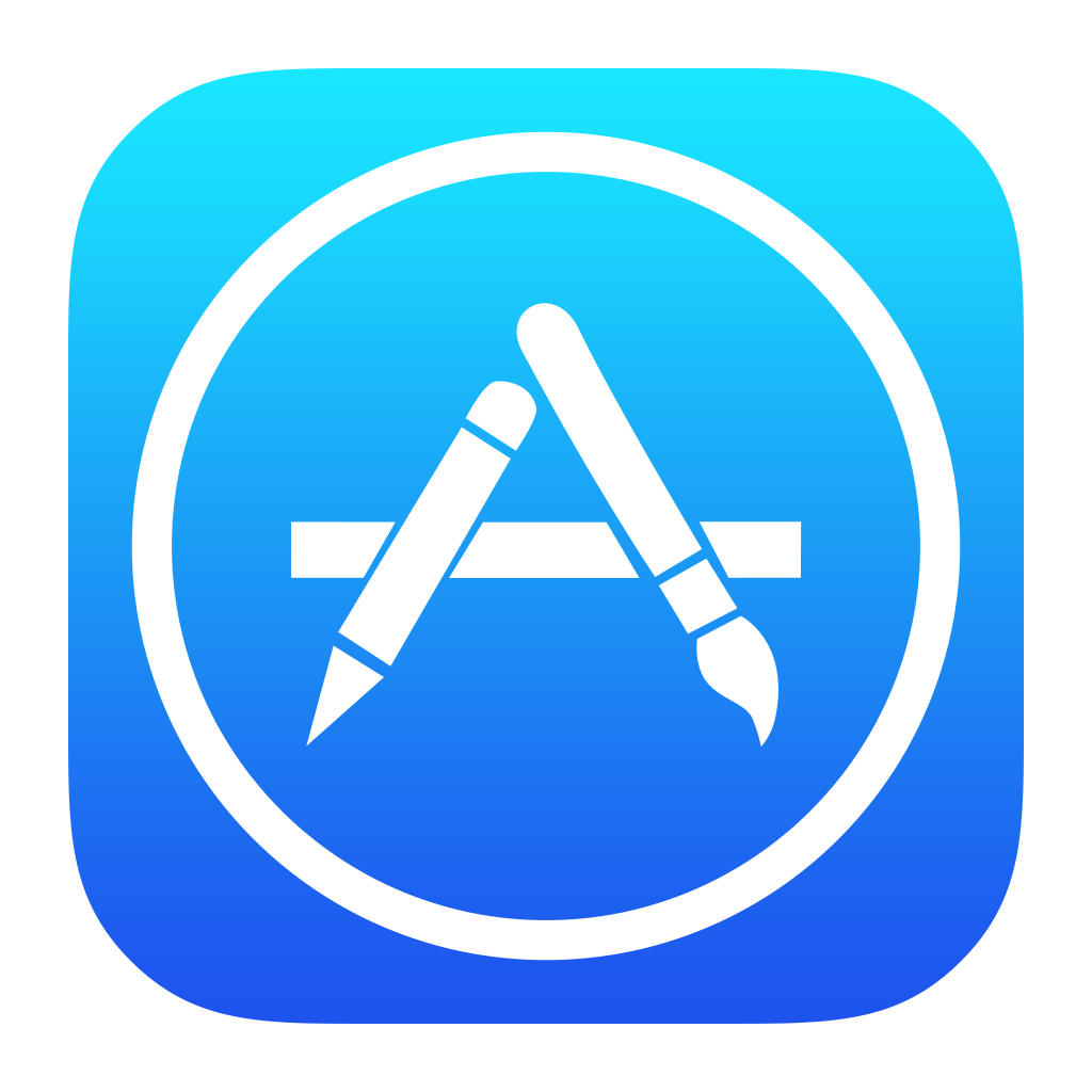 Apple App Store Logo Vector