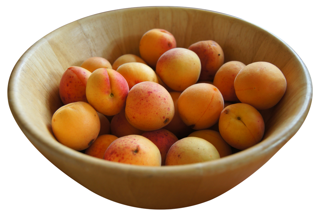 Apricots in Bowl PNG Image