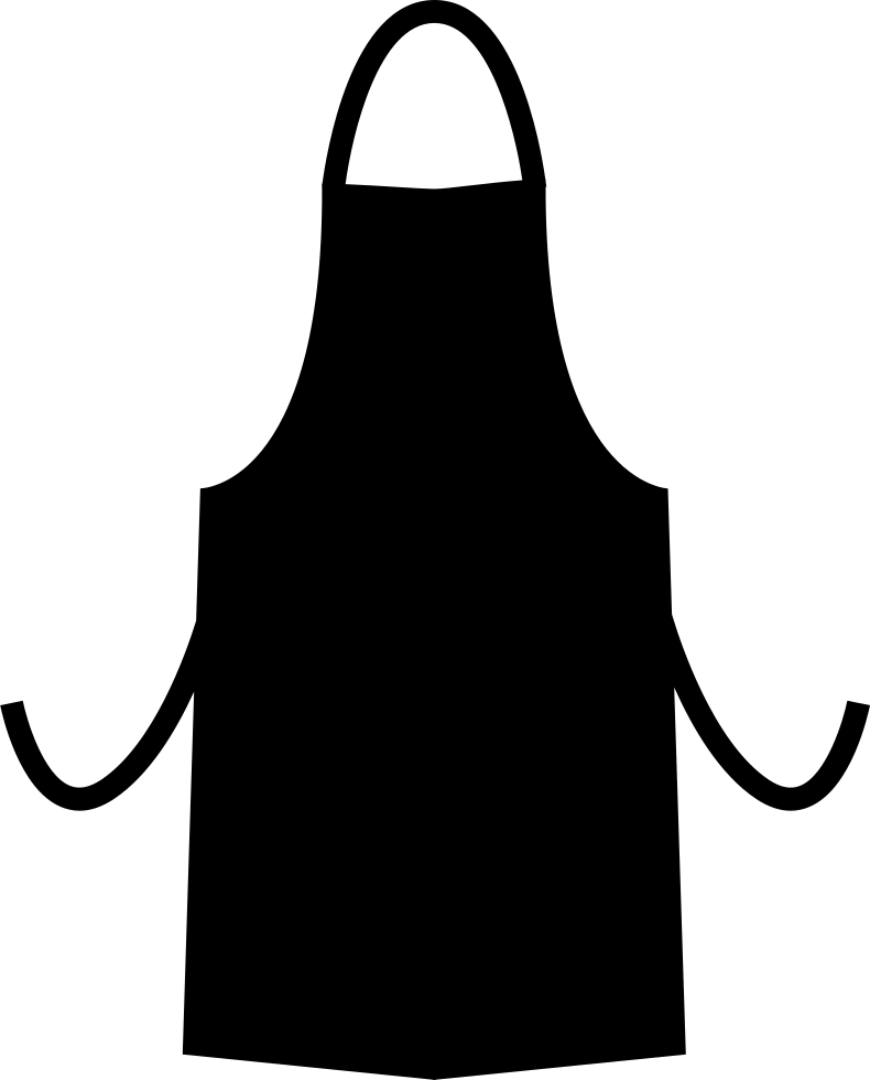 Apron Silhouette PNG Image