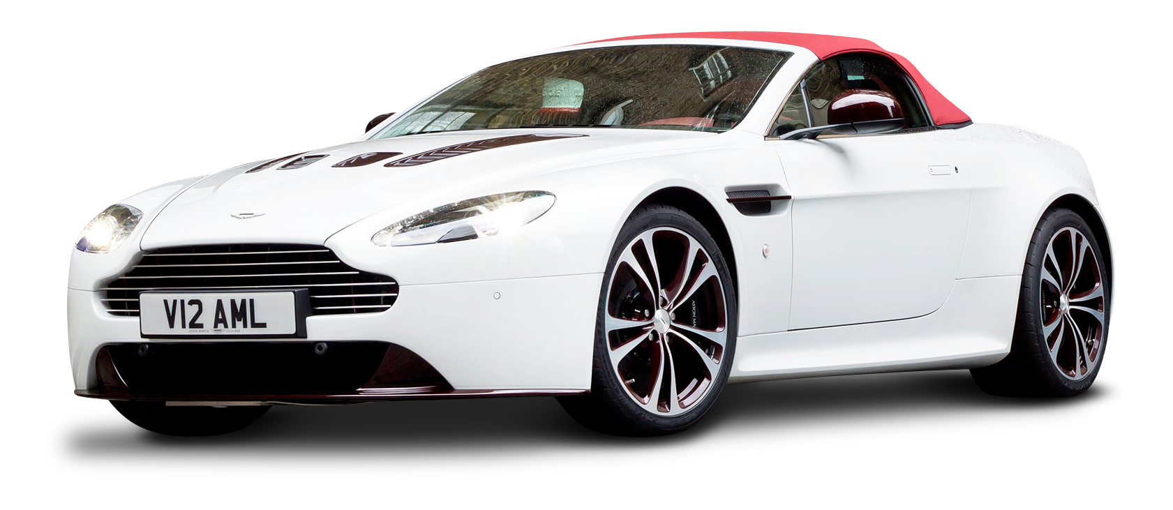 Aston Martin Vantage V12 Sports Car PNG Image