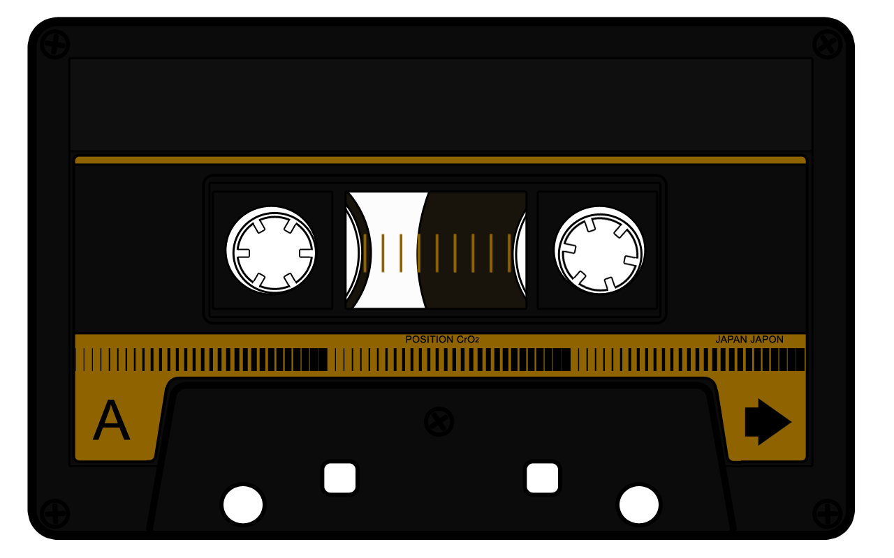Audio Cassette PNG Image