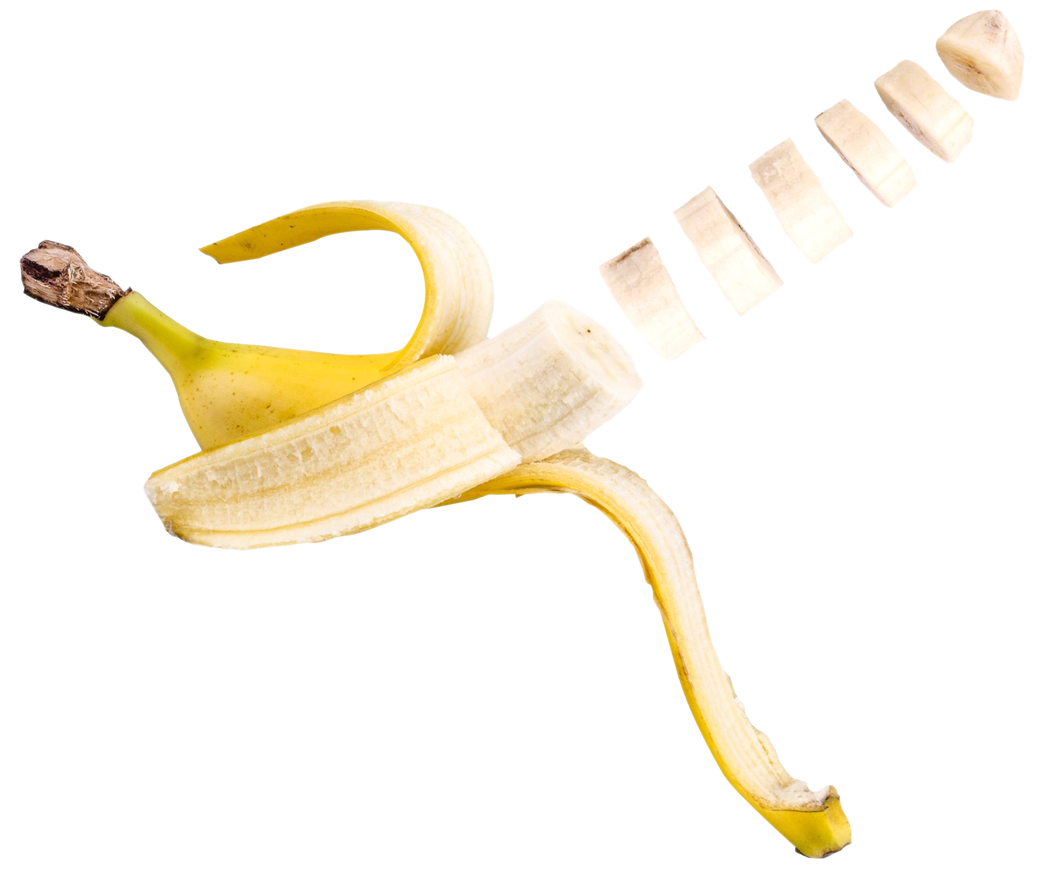 Banana Slice PNG Image