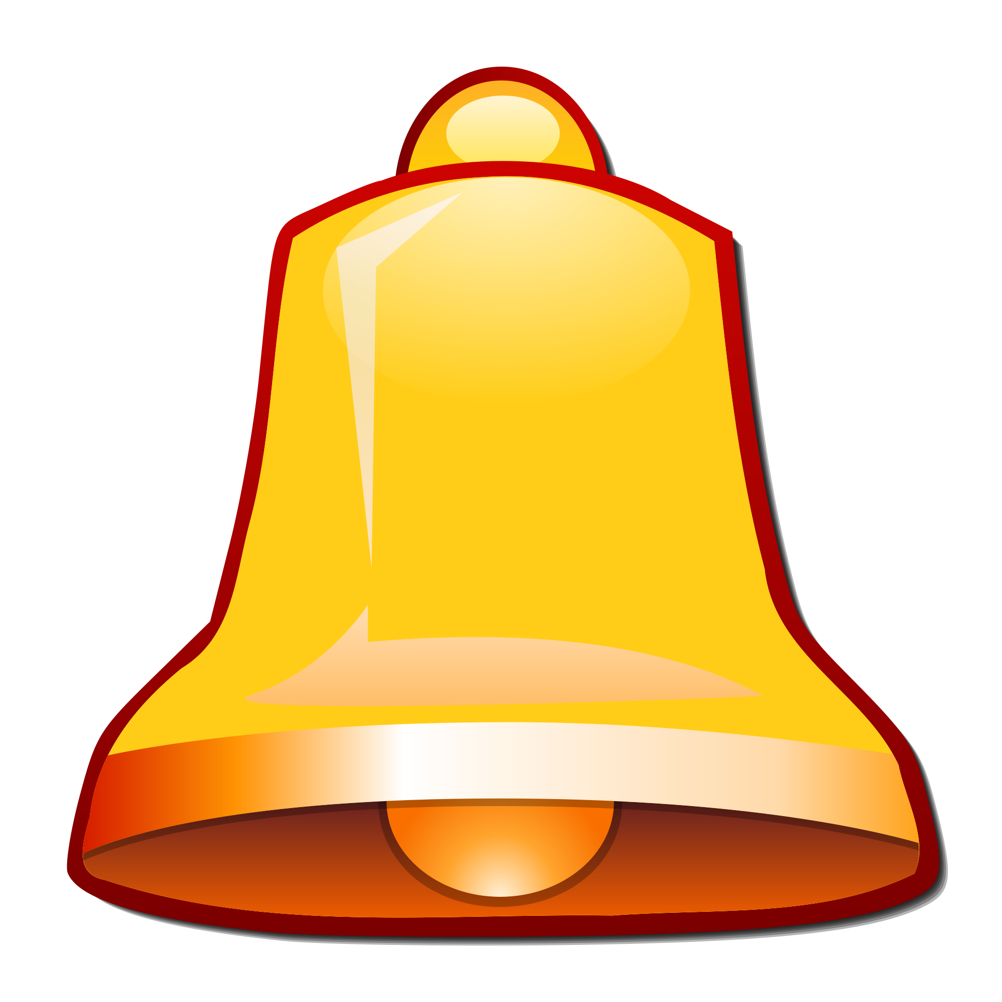 Bell Golden PNG Image