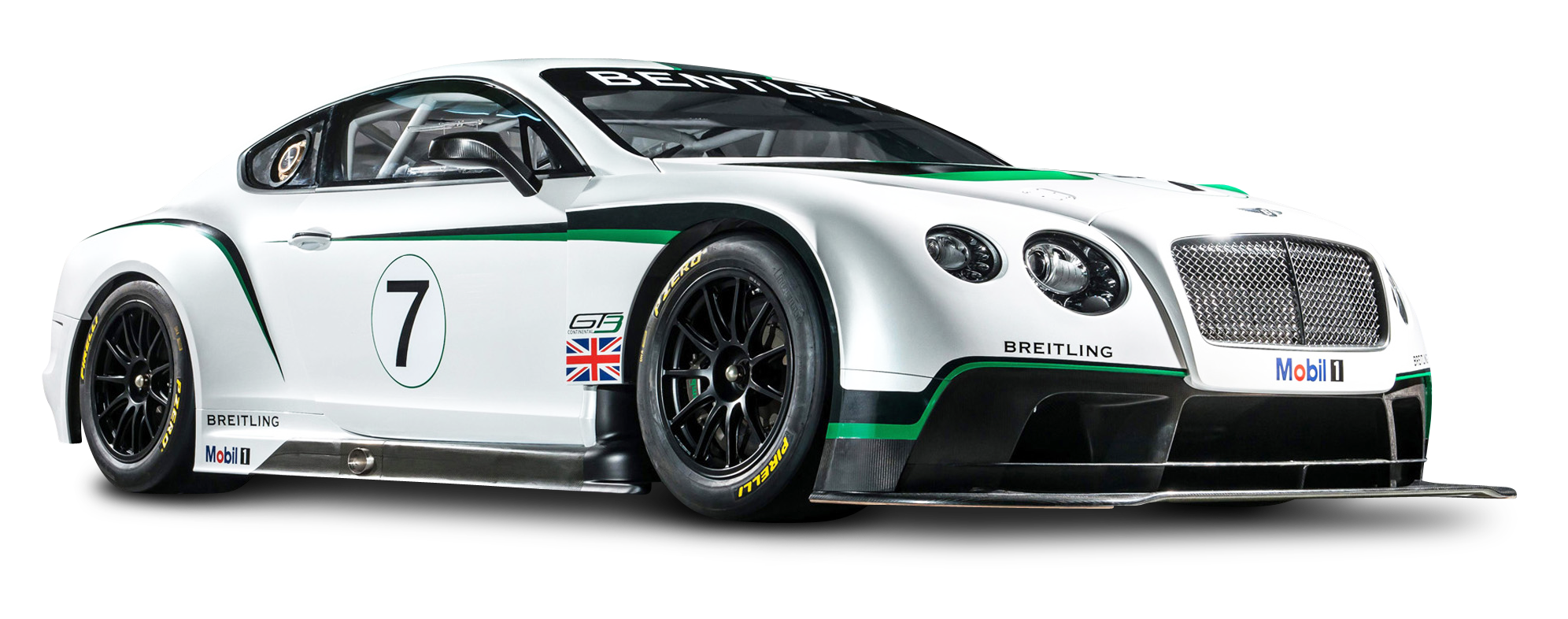 Bentley Continental GT3 R Racing Car PNG Image