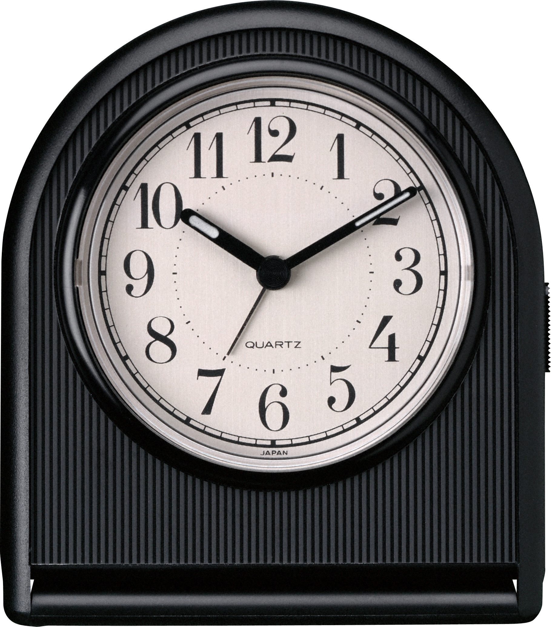 Black Alarm Clock PNG Image