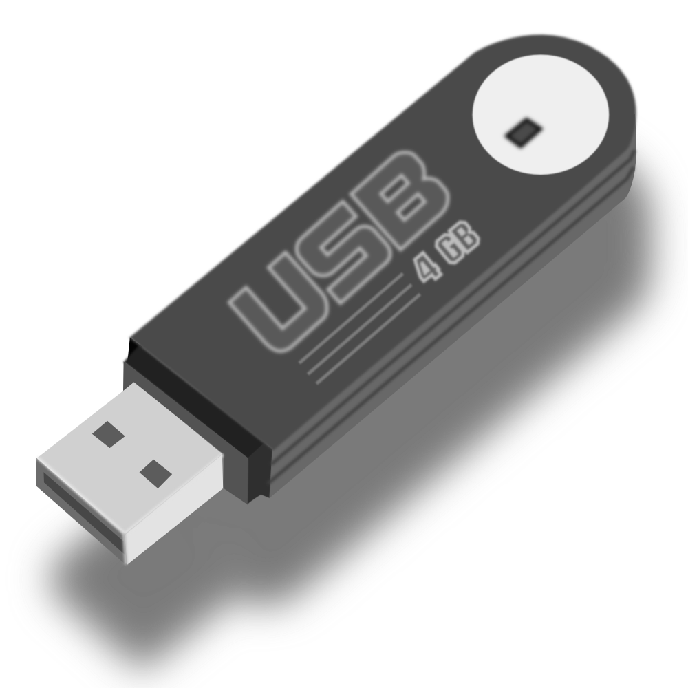 Black Usb flash Drive