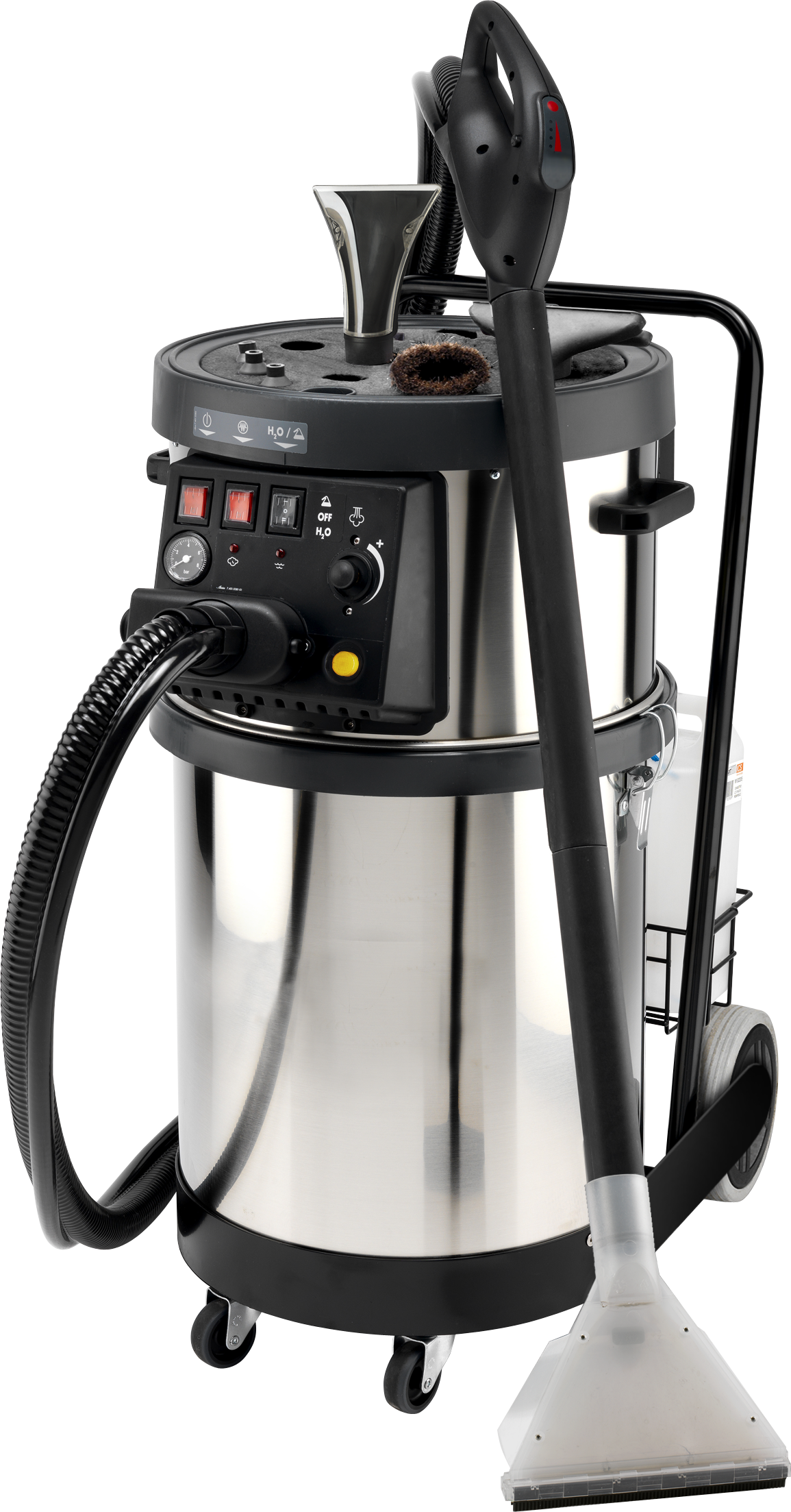 Black Vacuum Cleaner PNG Image