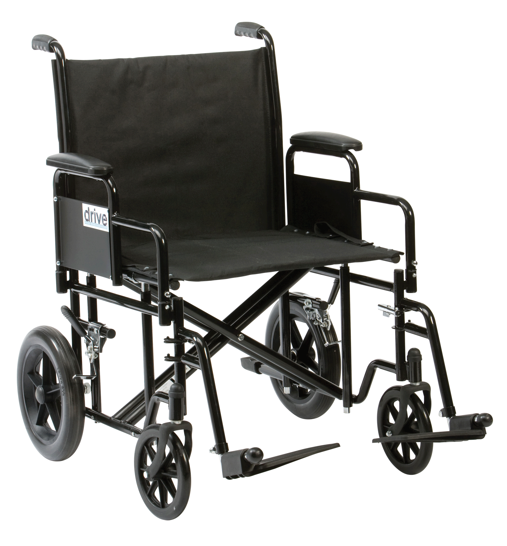 Black Wheelchair PNG Image