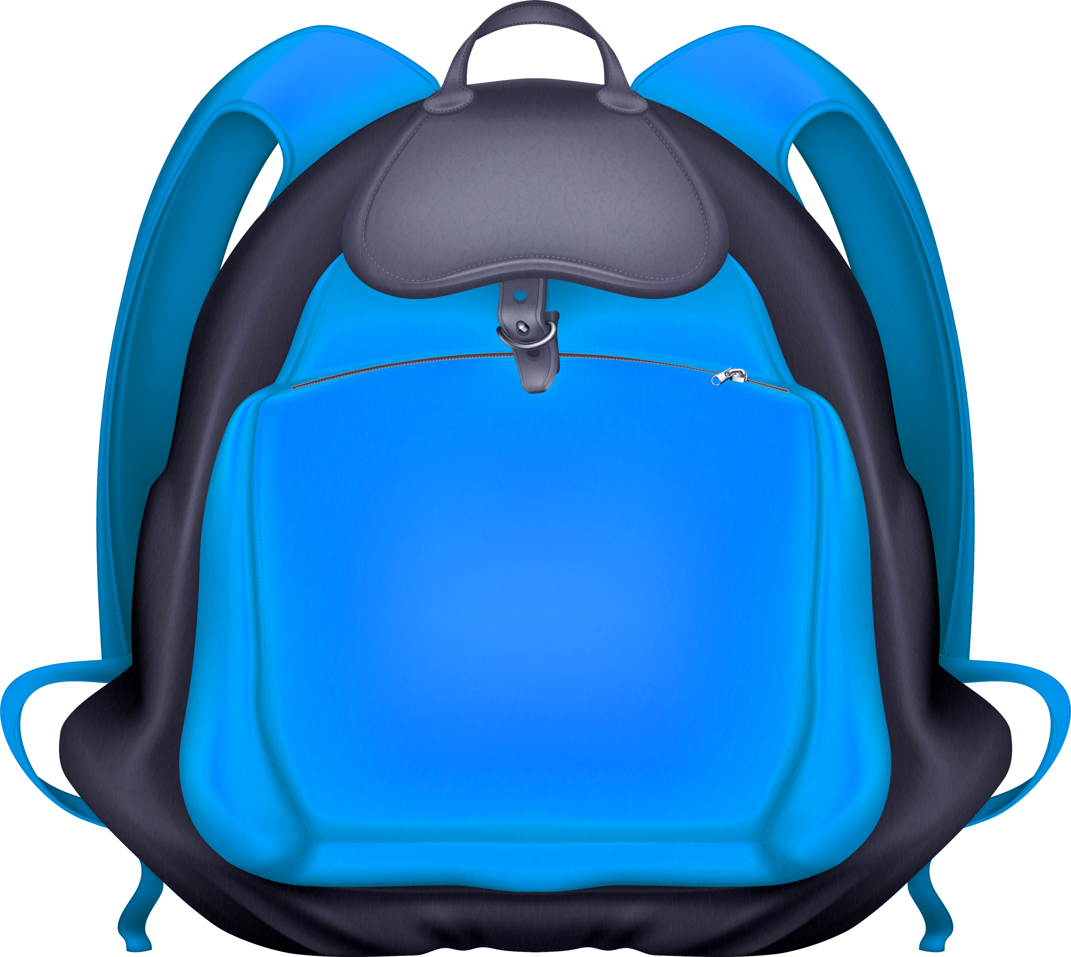 Blue Backpack Transparent