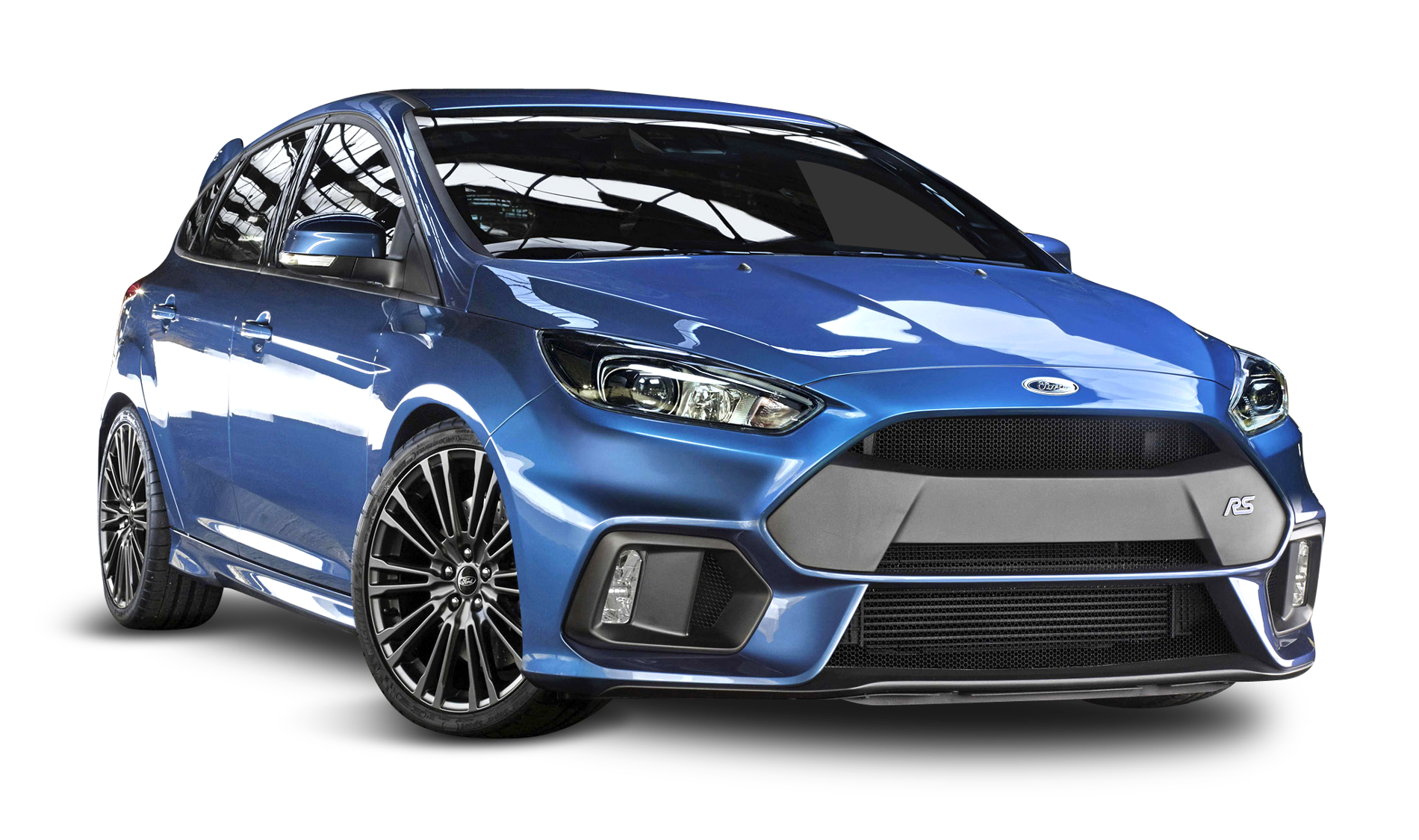 Blue Ford Focus RS Car PNG Image For Free Download