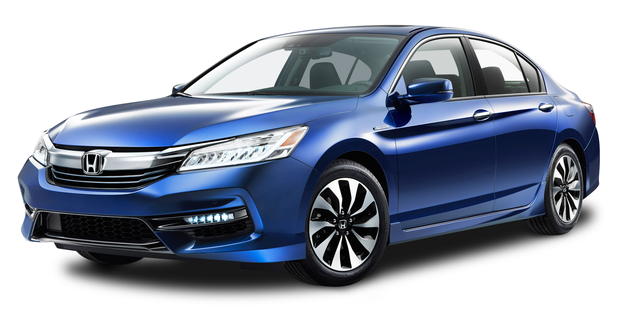 Download Blue Honda Accord Hybrid Car Png Image For Free