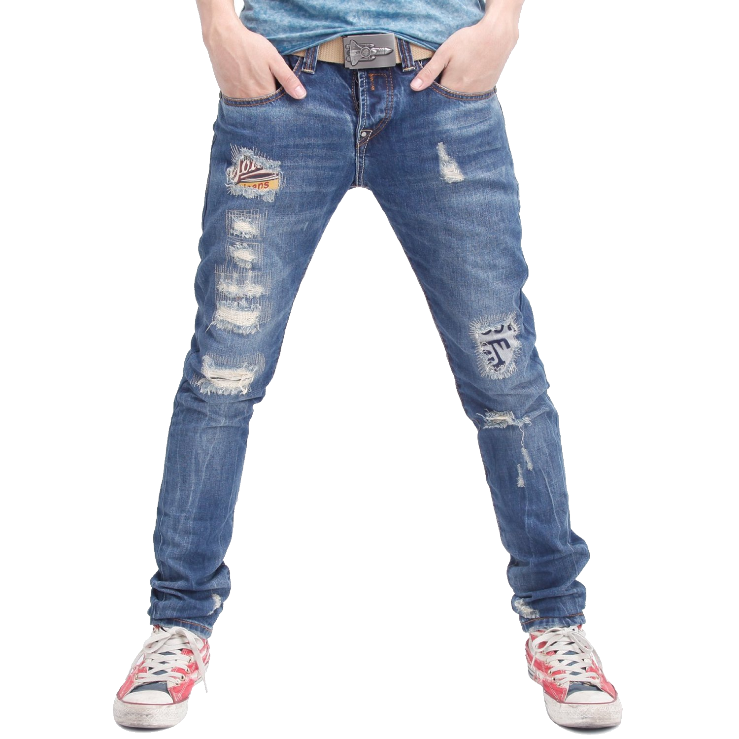 Blue  Jeans PNG Image