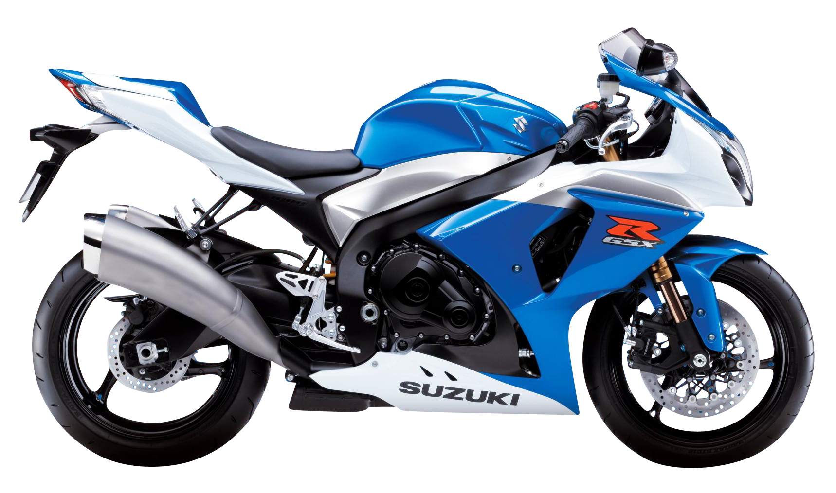 Blue Suzuki GSX R1000