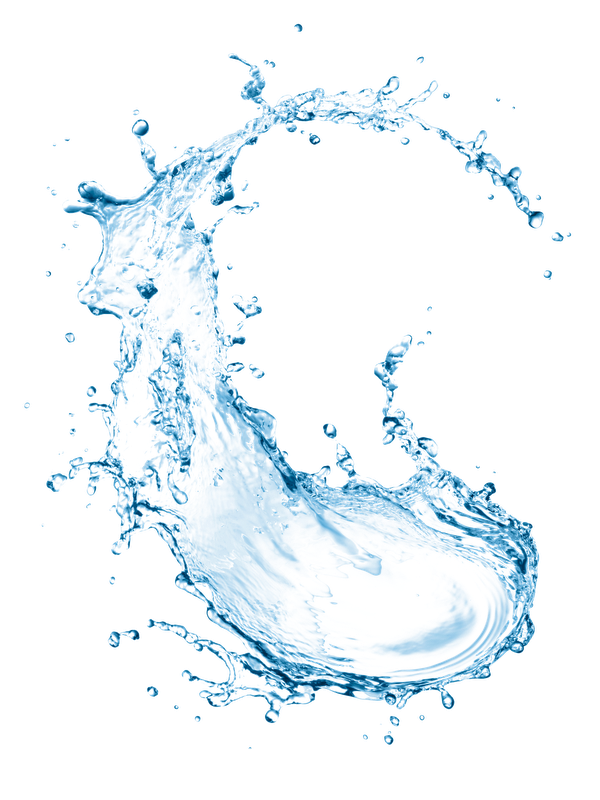 Blue Water Drop PNG Image
