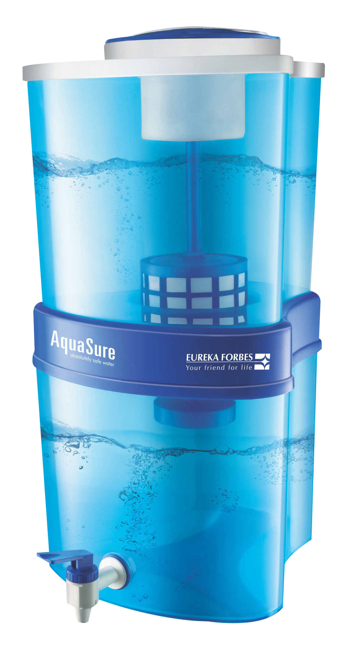 Blue Water Purifier PNG Image