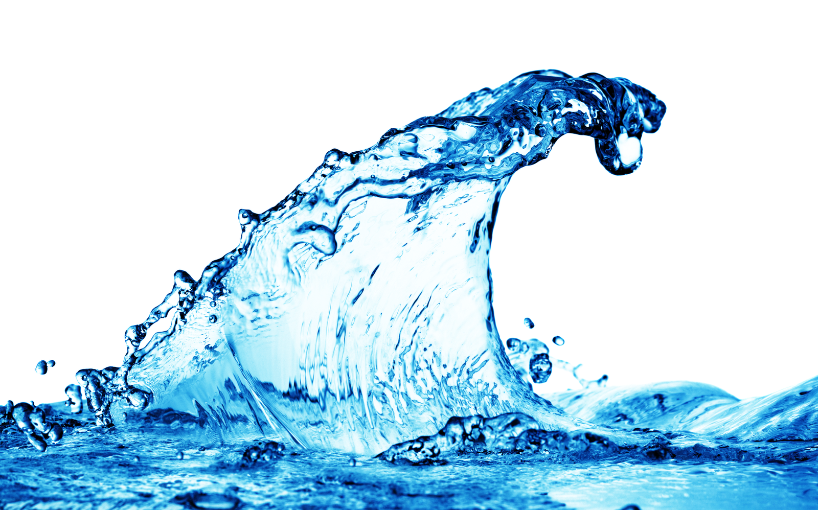 Blue Water Wave PNG Image