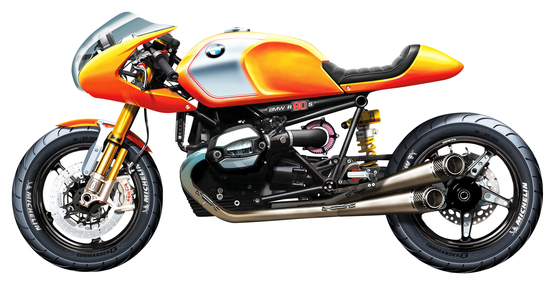 BMW R90S Sport PNG Image