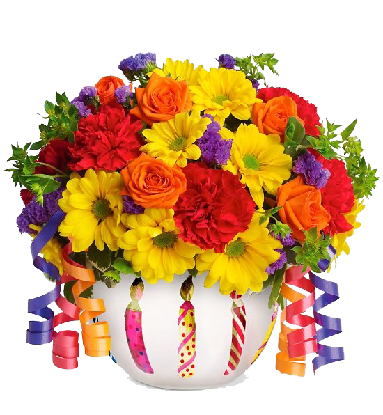 Bouquet Of Flowers PNG Image