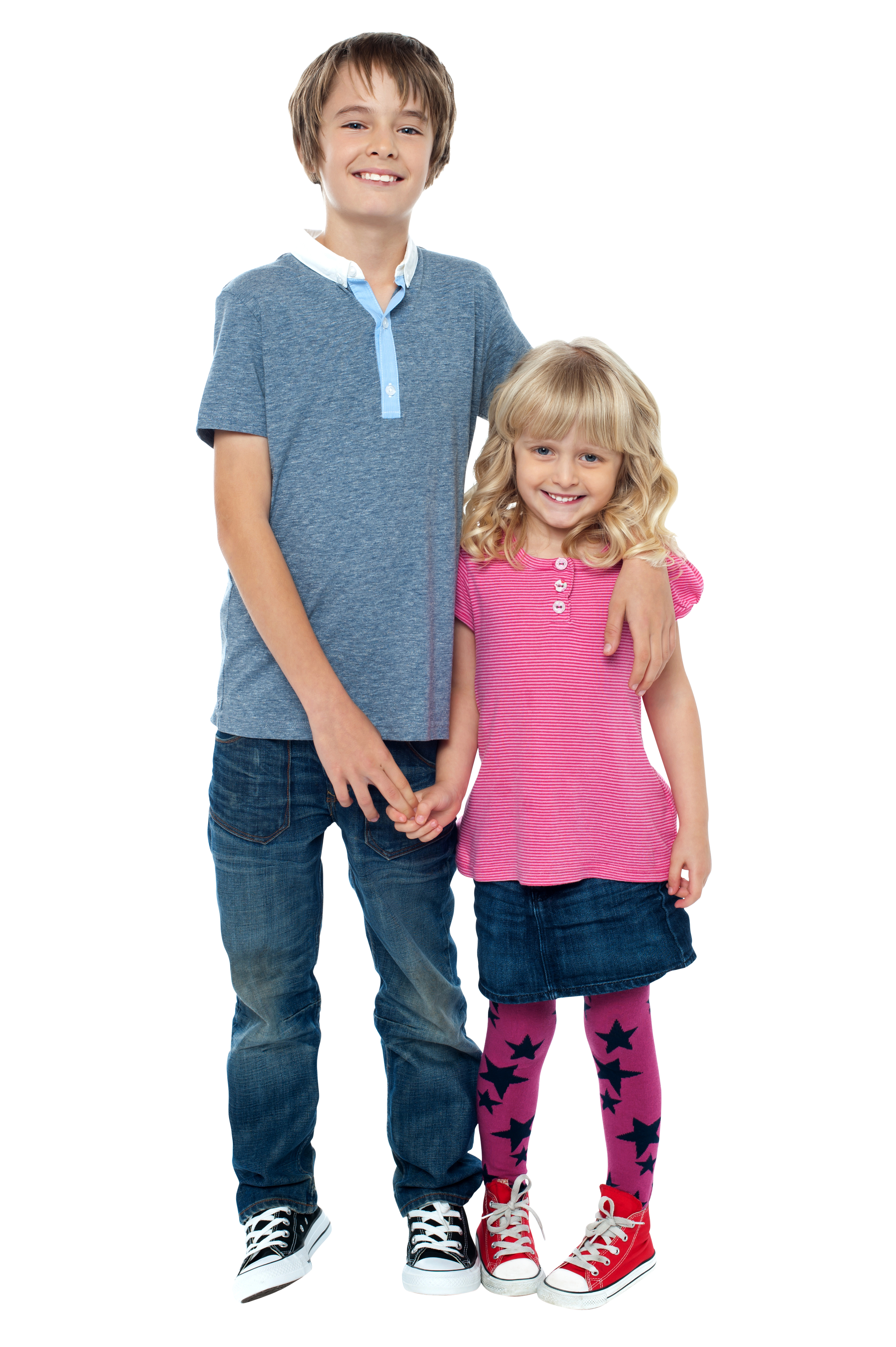 Boy and Girl PNG Image