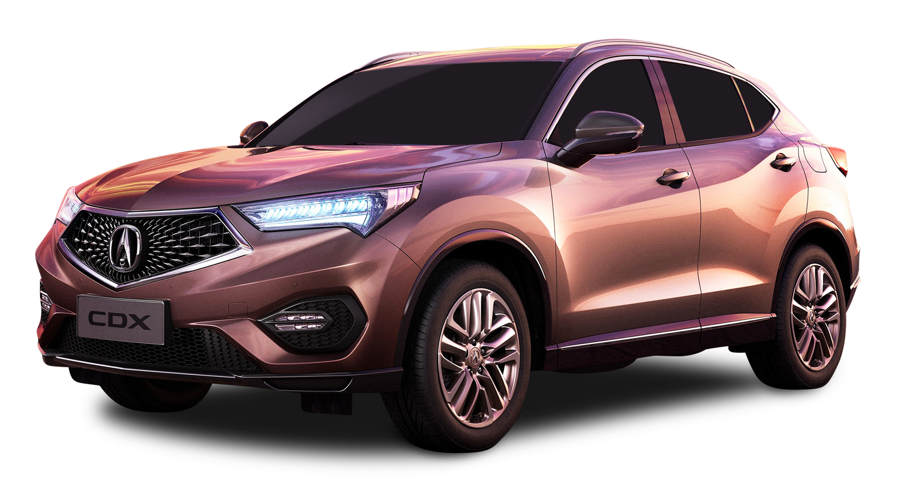 Brown Acura CDX Car PNG Image