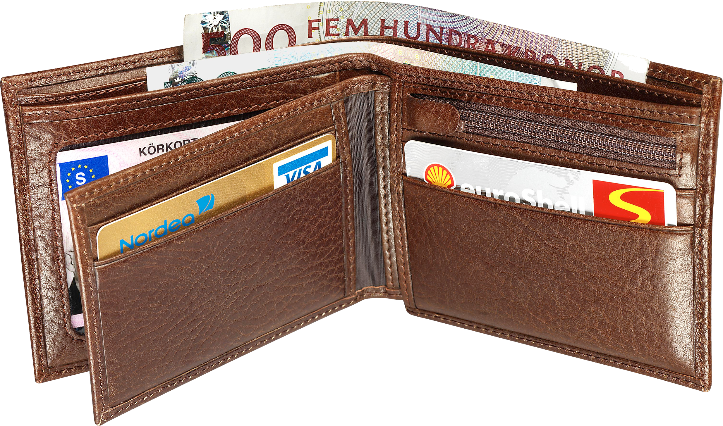 Brown Wallet PNG Image