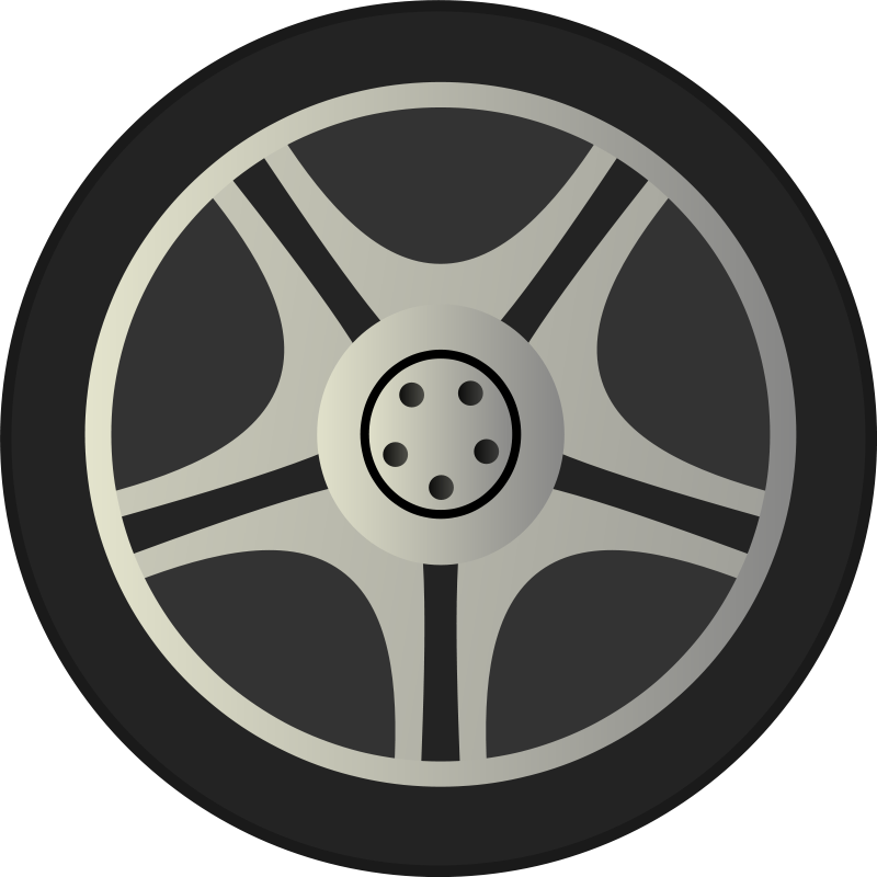 Car Wheel PNG Image
