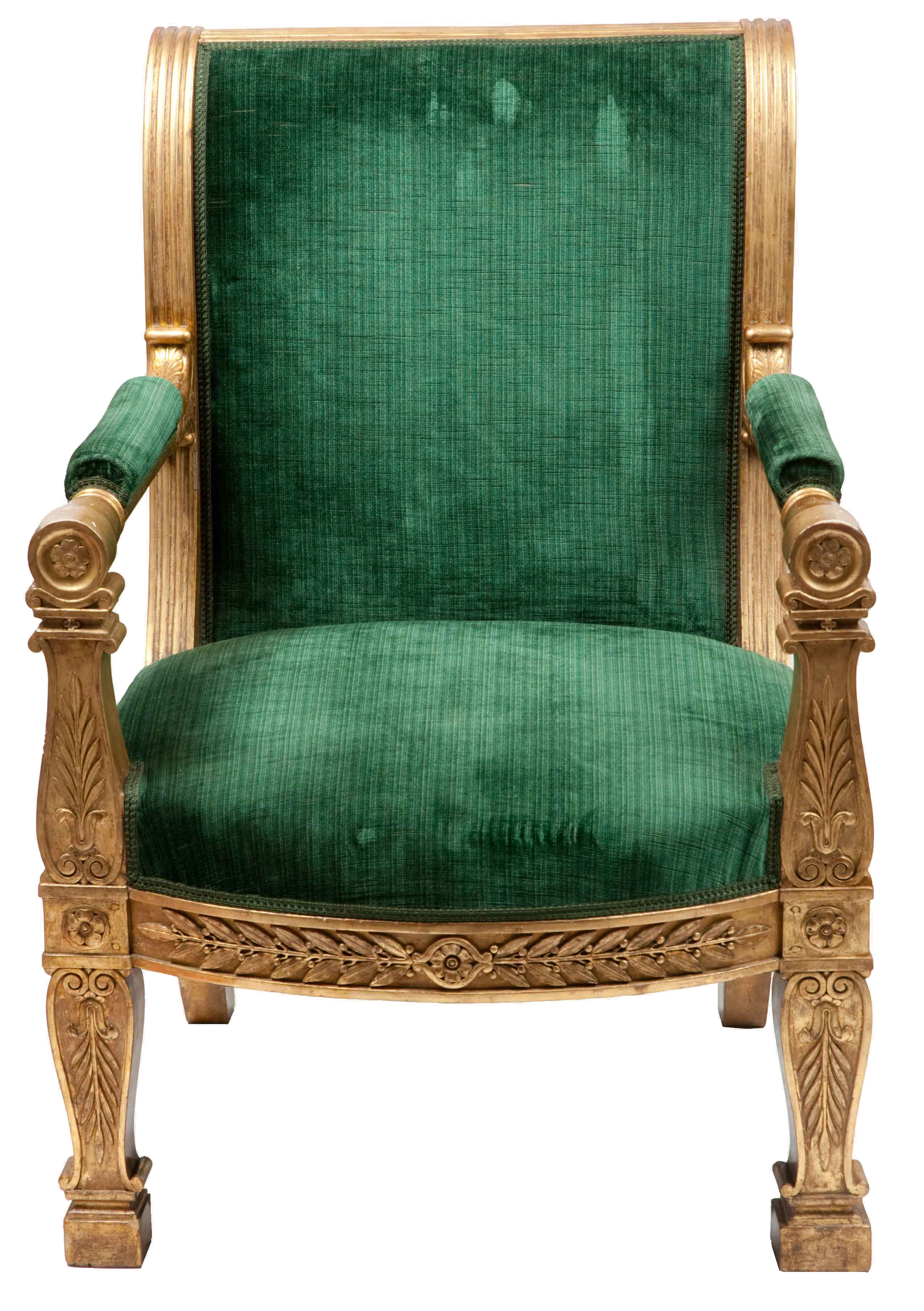 Chair Tron Green PNG Image