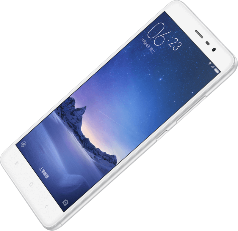 Chinese White Smartphone PNG Image