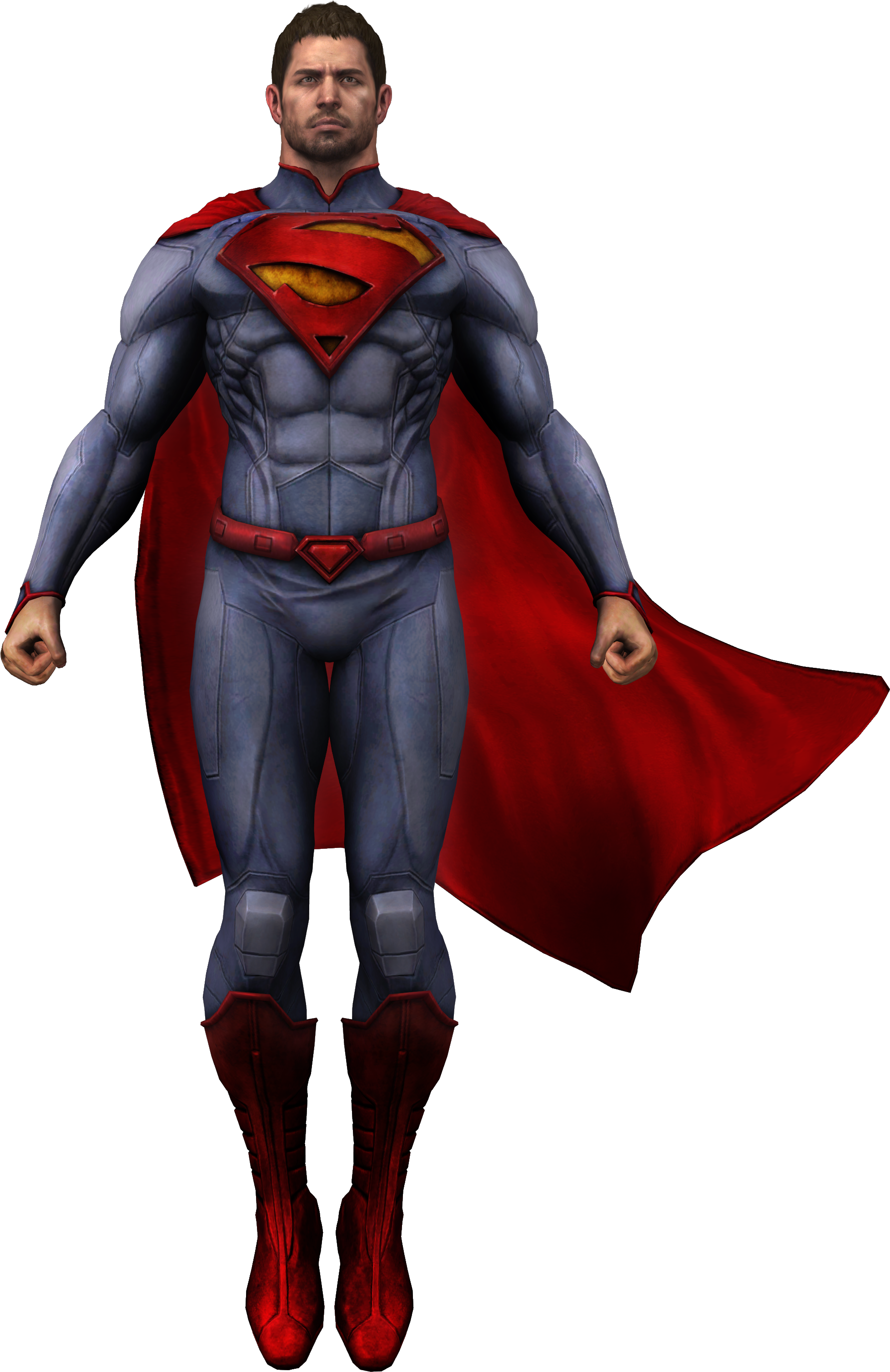 Chris Redfield Super Man PNG Image