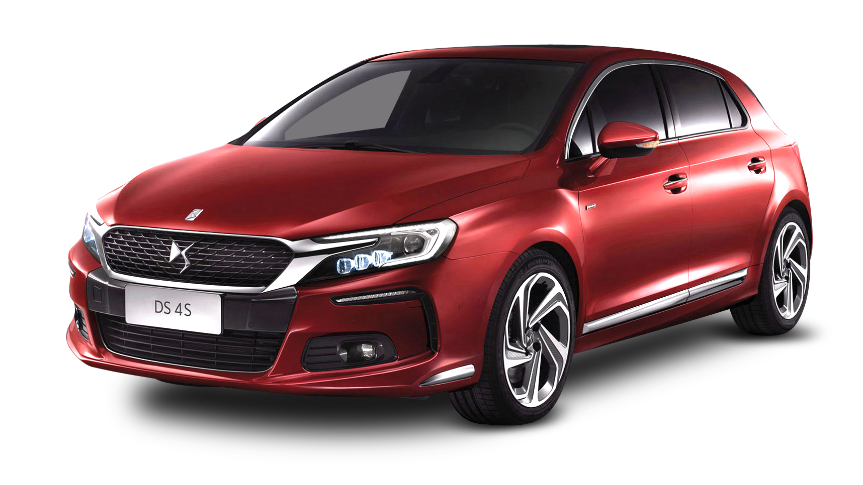 Citroen DS 4S Red Car PNG Image