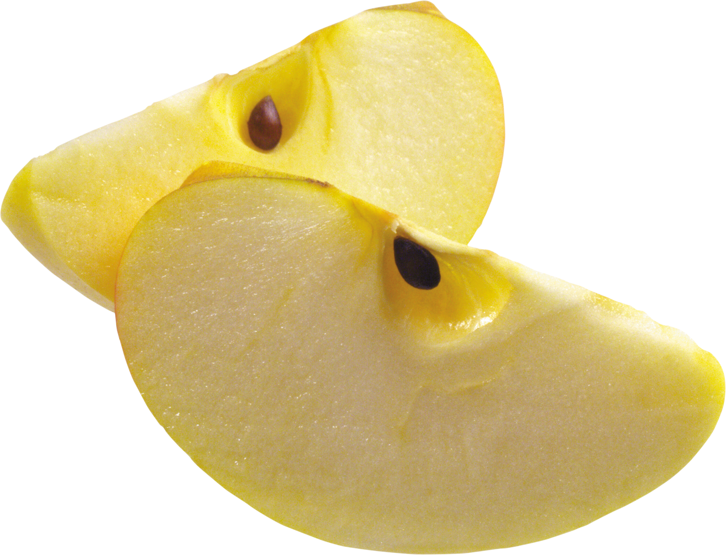 Classic Apple slices PNG Image