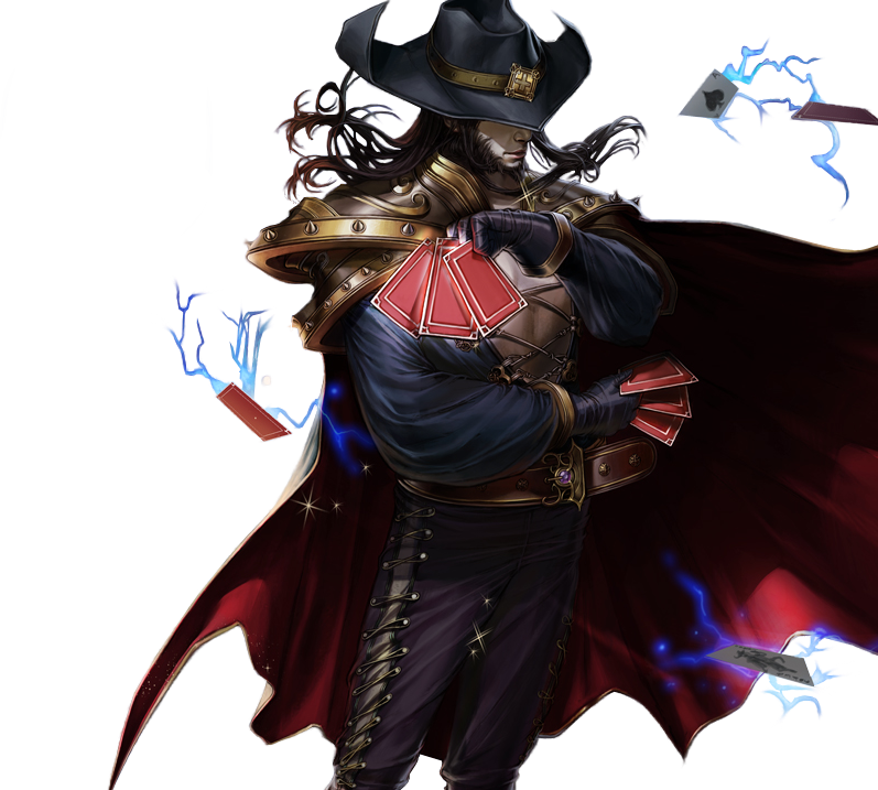 Classic Twisted Fate LoL Splashart Old PNG Image