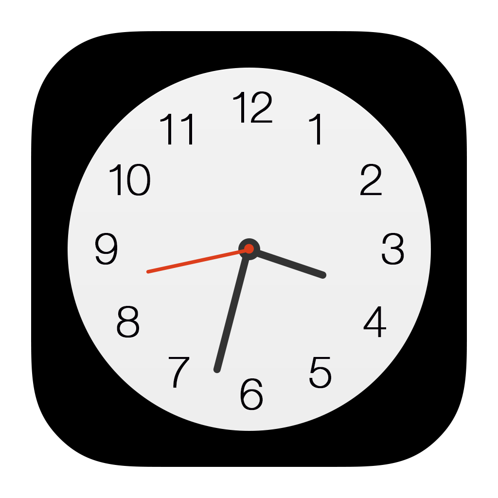 Clock Icon PNG Image