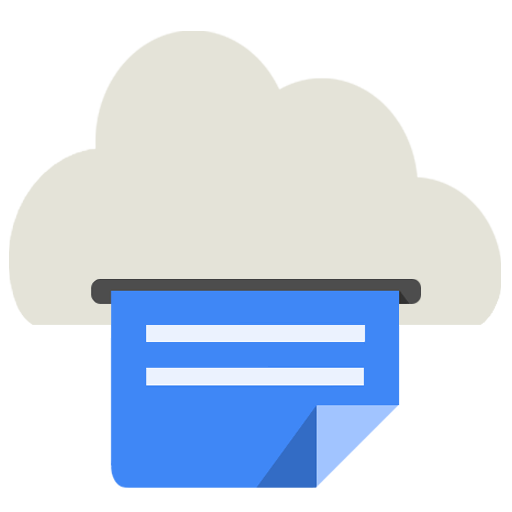 Cloud Print Icon Android Kitkat PNG Image