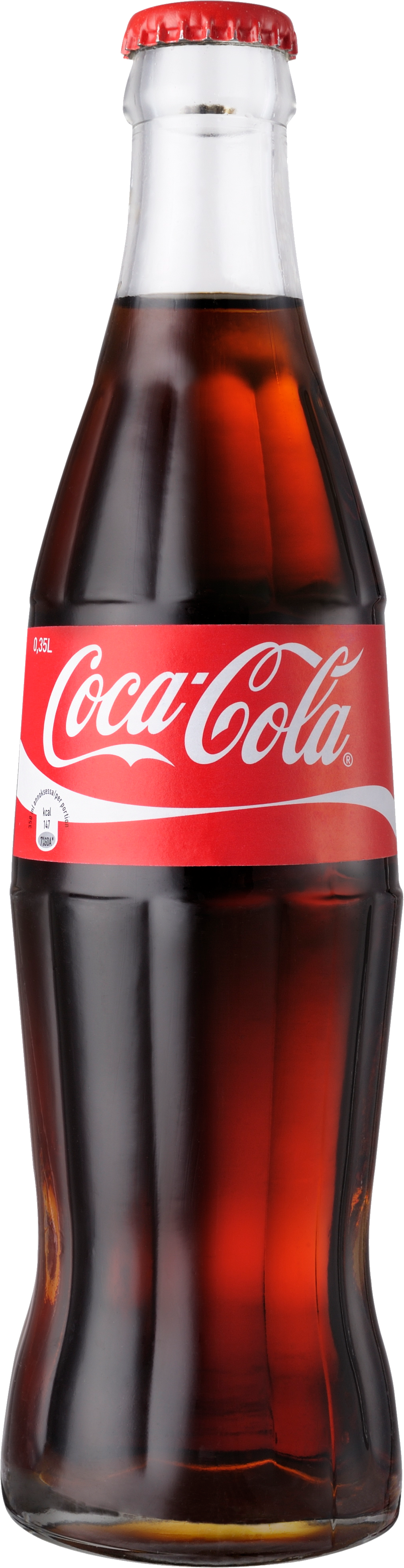 coca cola glass bottle png