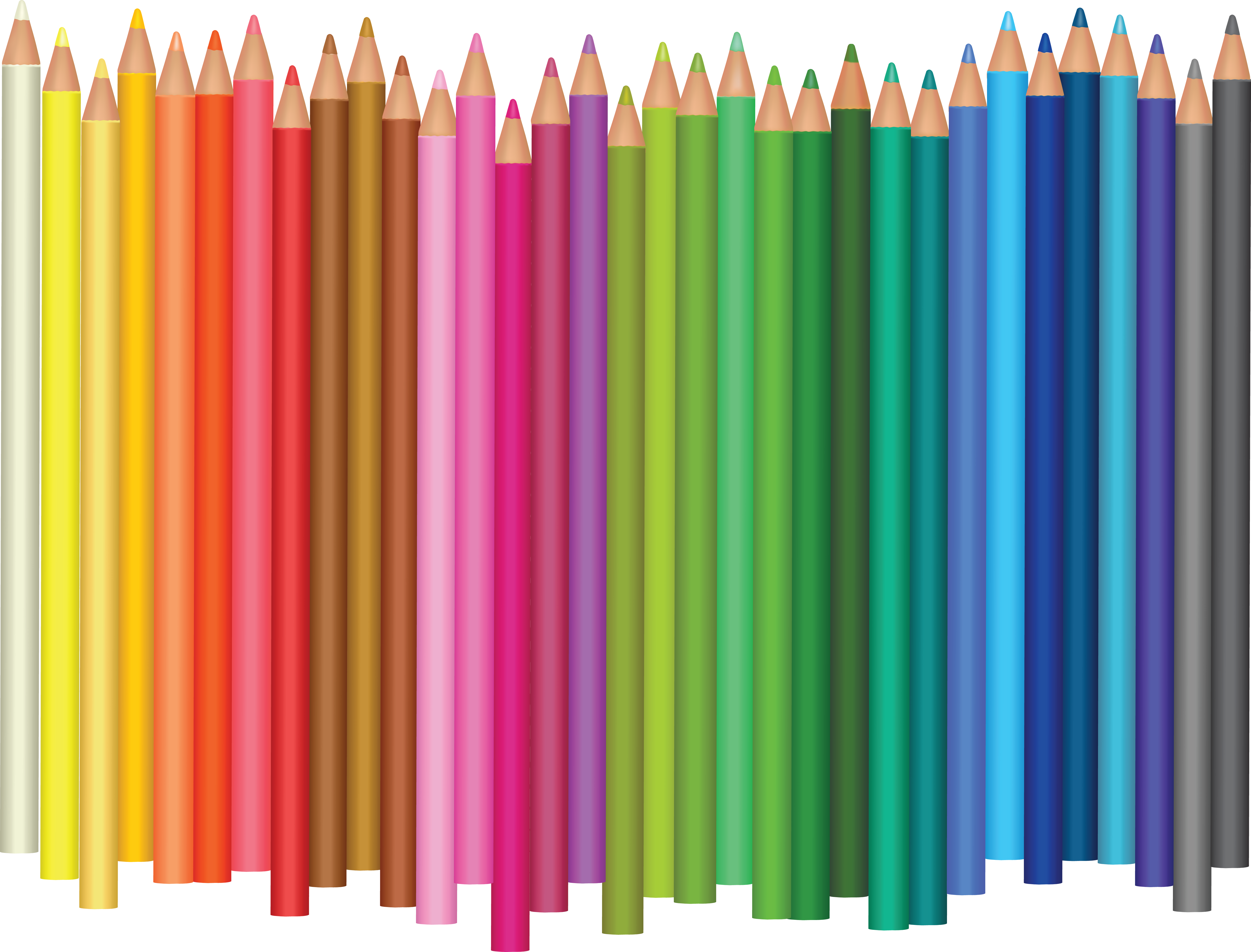Colored pencils, colour pencils 9339363 PNG