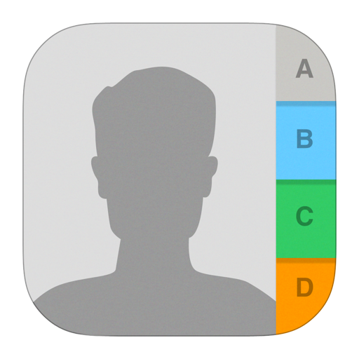 Contacts Icon iOS 7 PNG Image