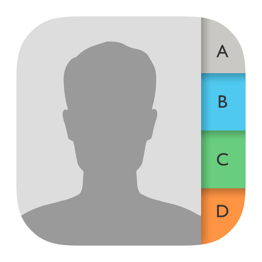 Contacts Icon PNG Image