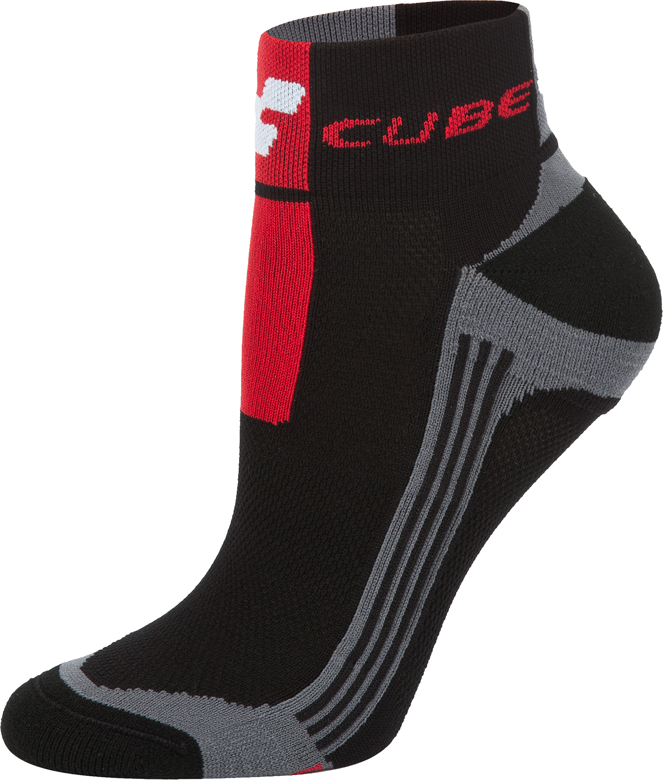 Cube Black Socks PNG Image