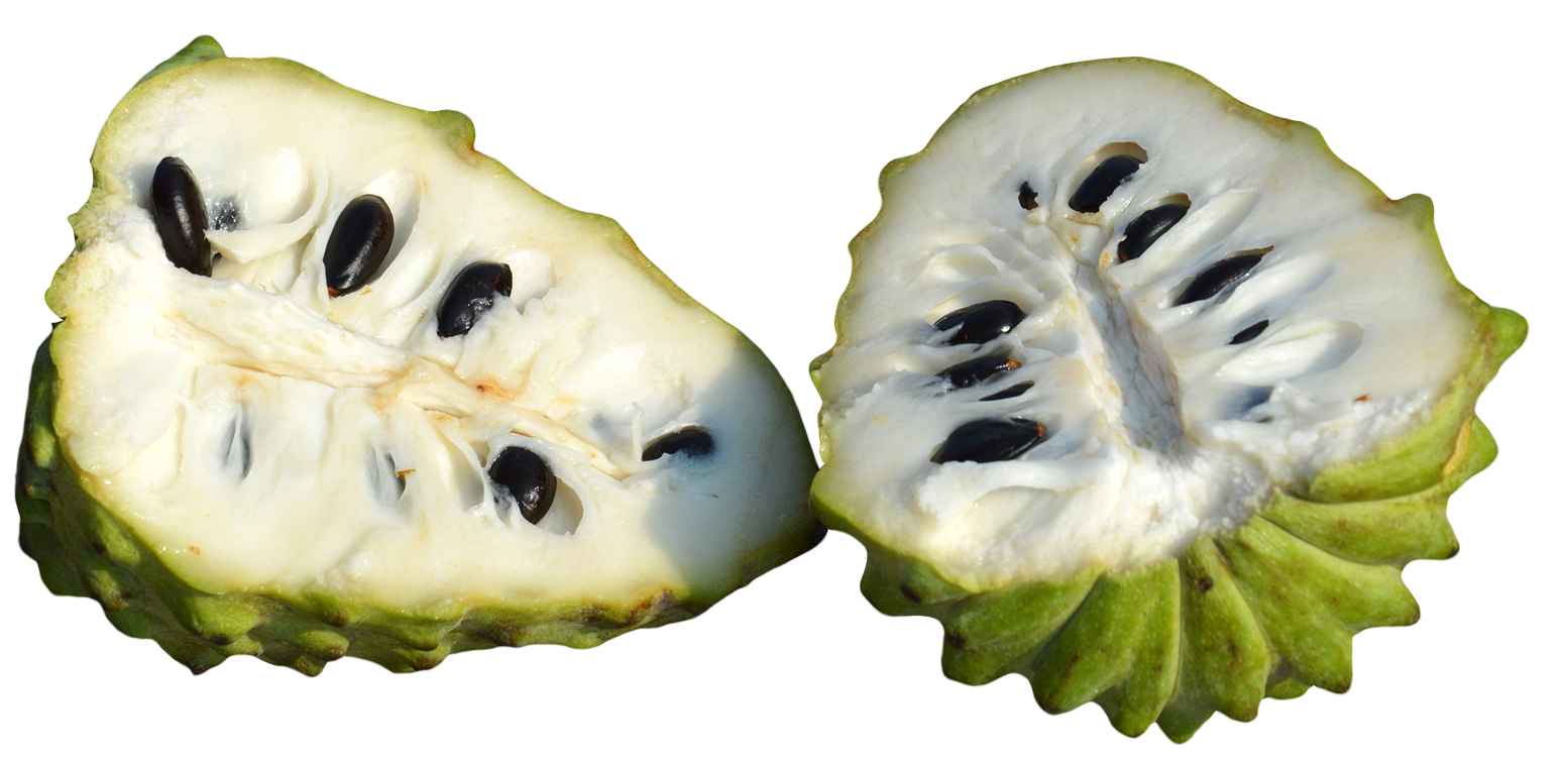 Custard Apples Sliced PNG Image