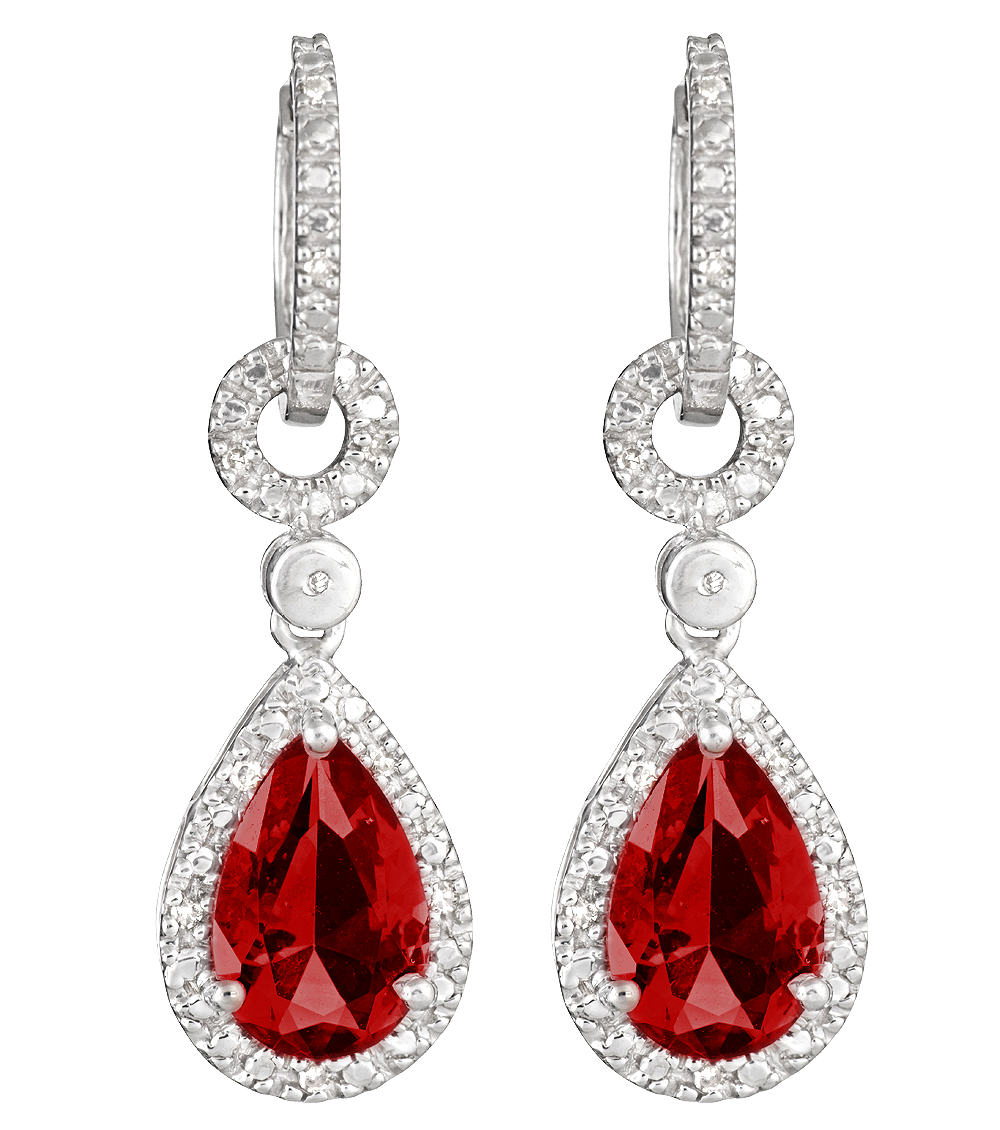 Diamond Earrings PNG Image