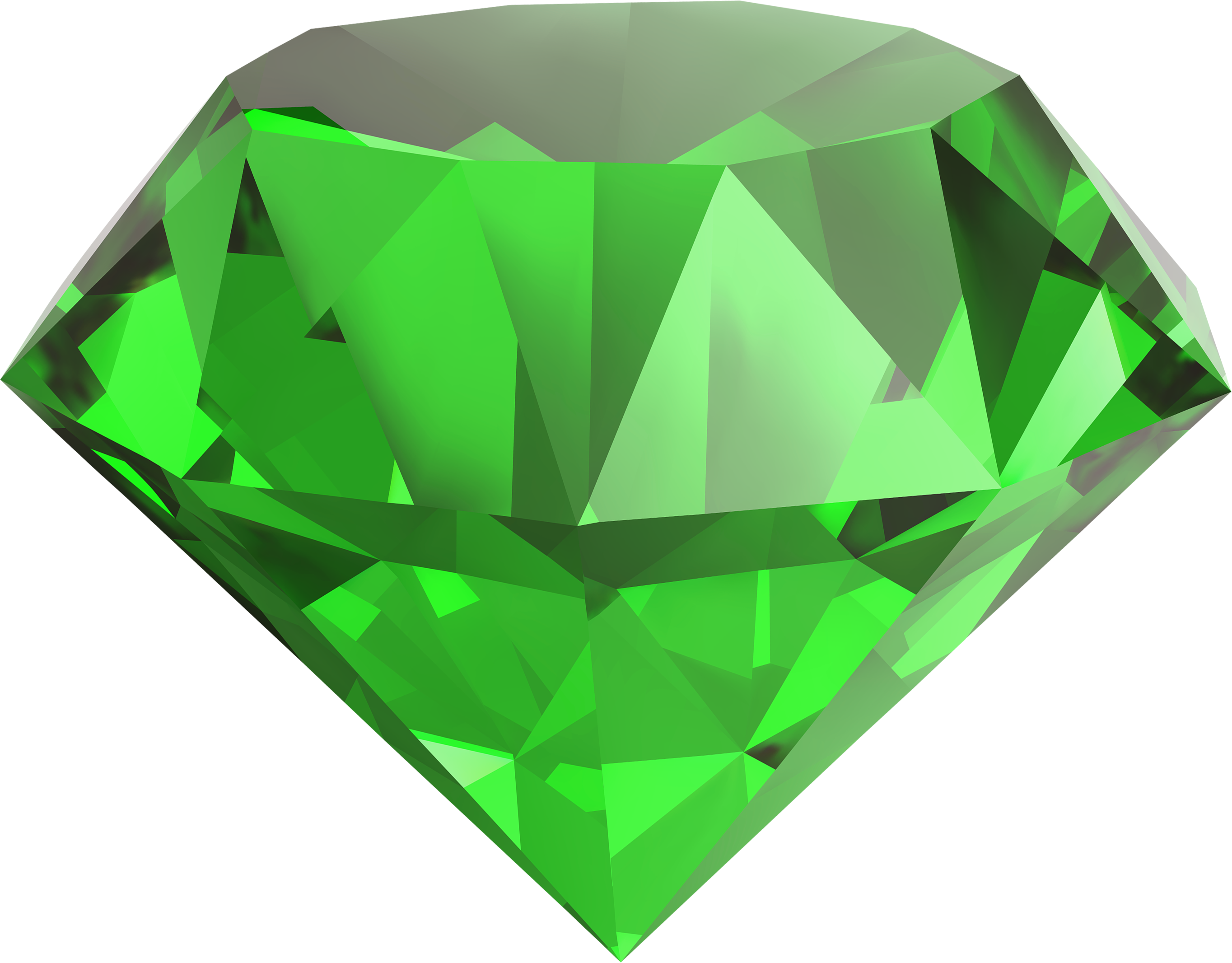 Diamond Emerald PNG Image