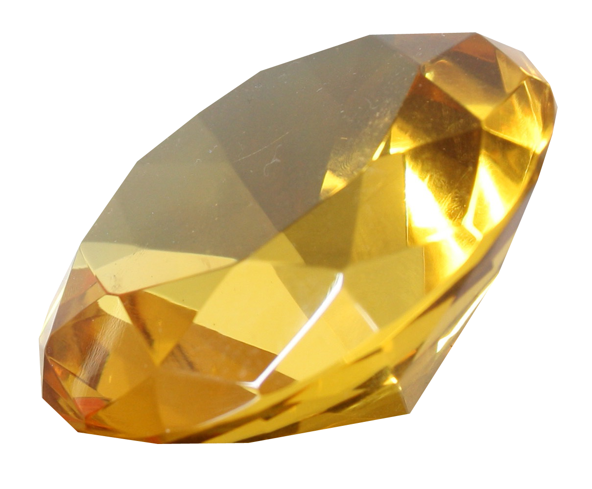 Diamond Golden PNG Image