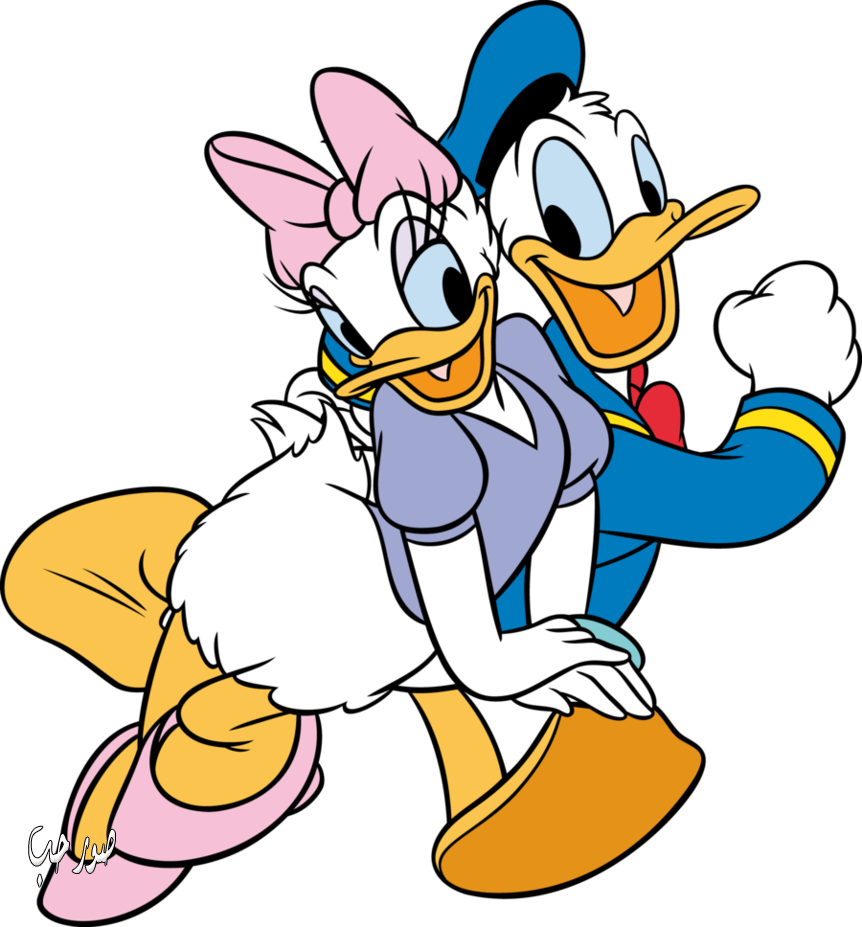 Donald Duck And Daisy PNG Image