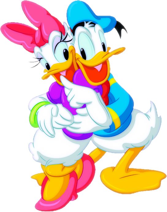 Donald Duck  & Daisy