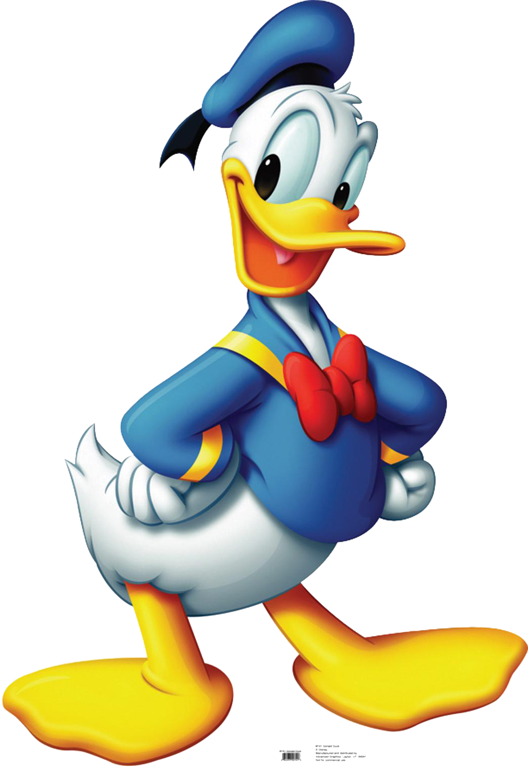 Donald Duck Happy PNG Image