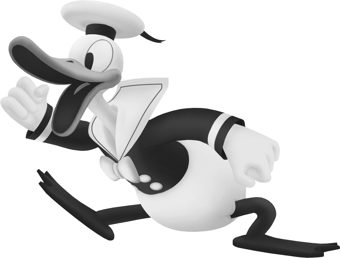 Donald Duck  Look PNG Image