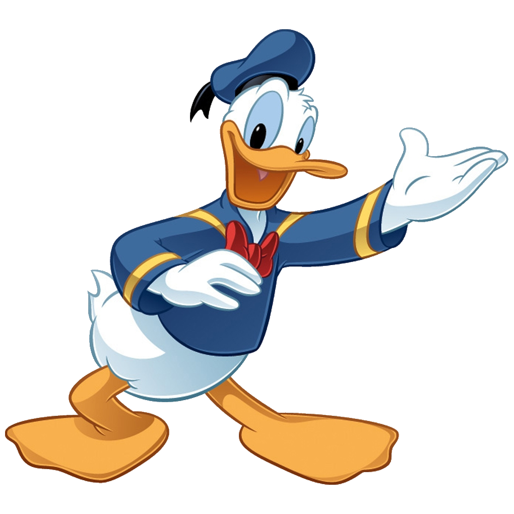 Donald Duck  Smiling