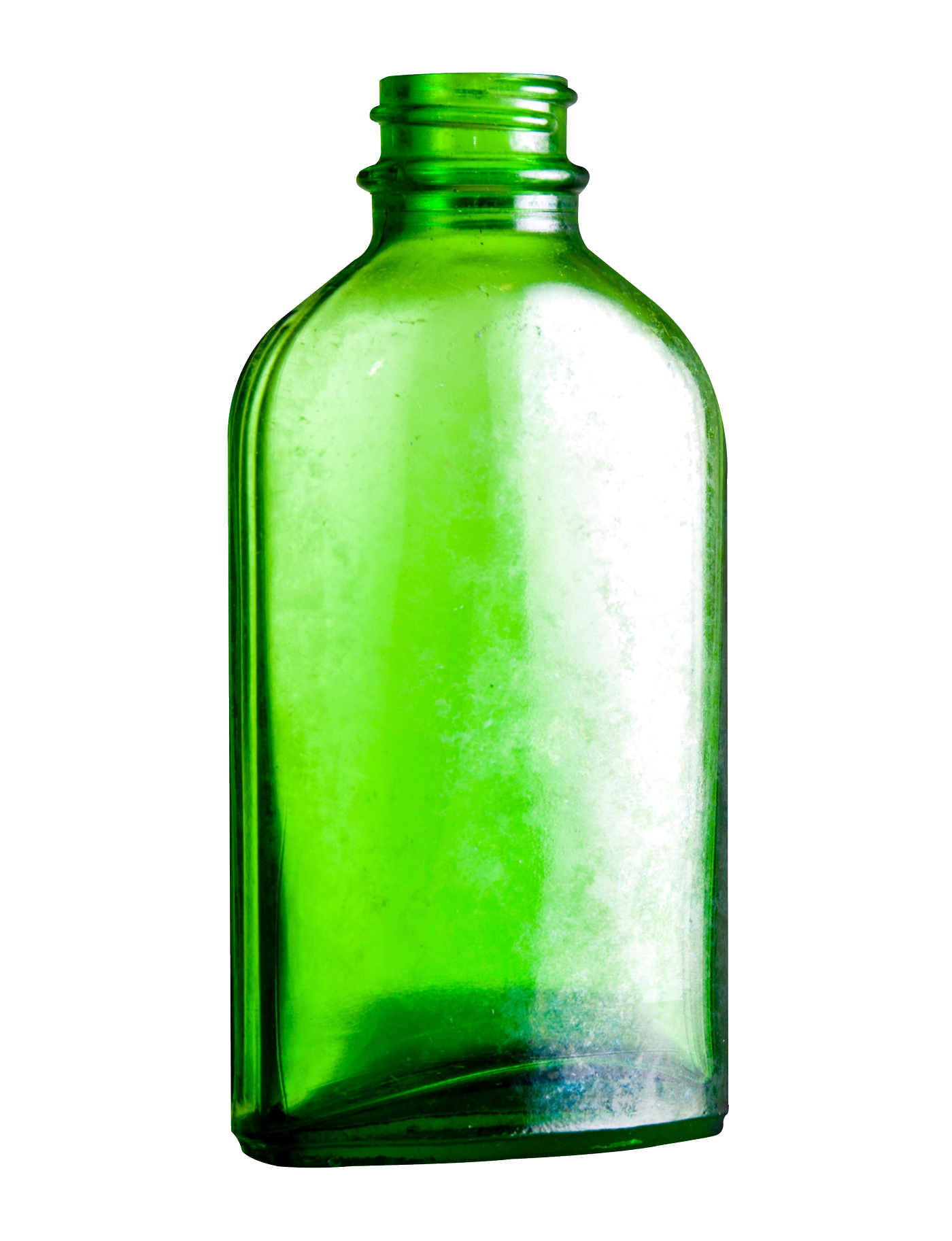 Empty Glass Bottle PNG Image