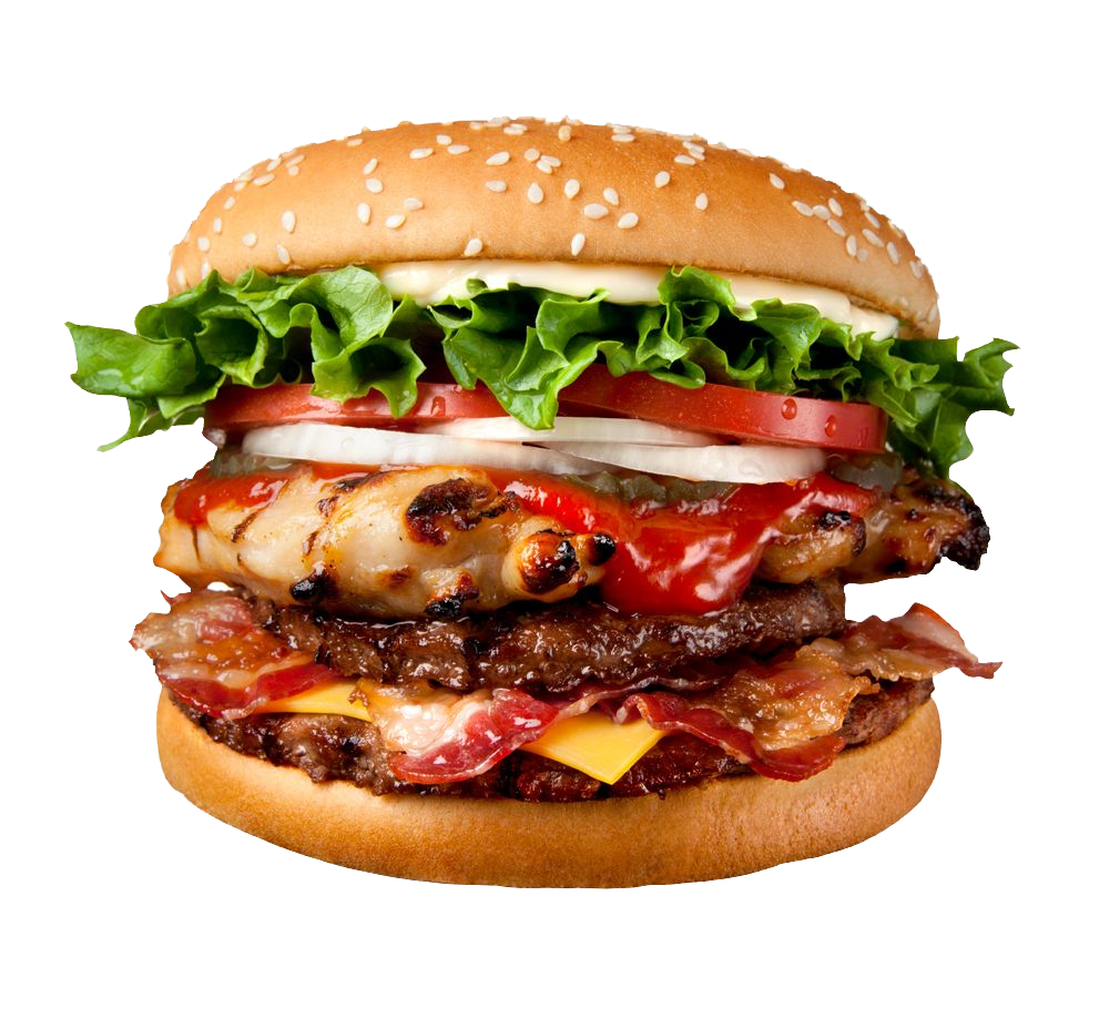 Fast Food Burger PNG Image